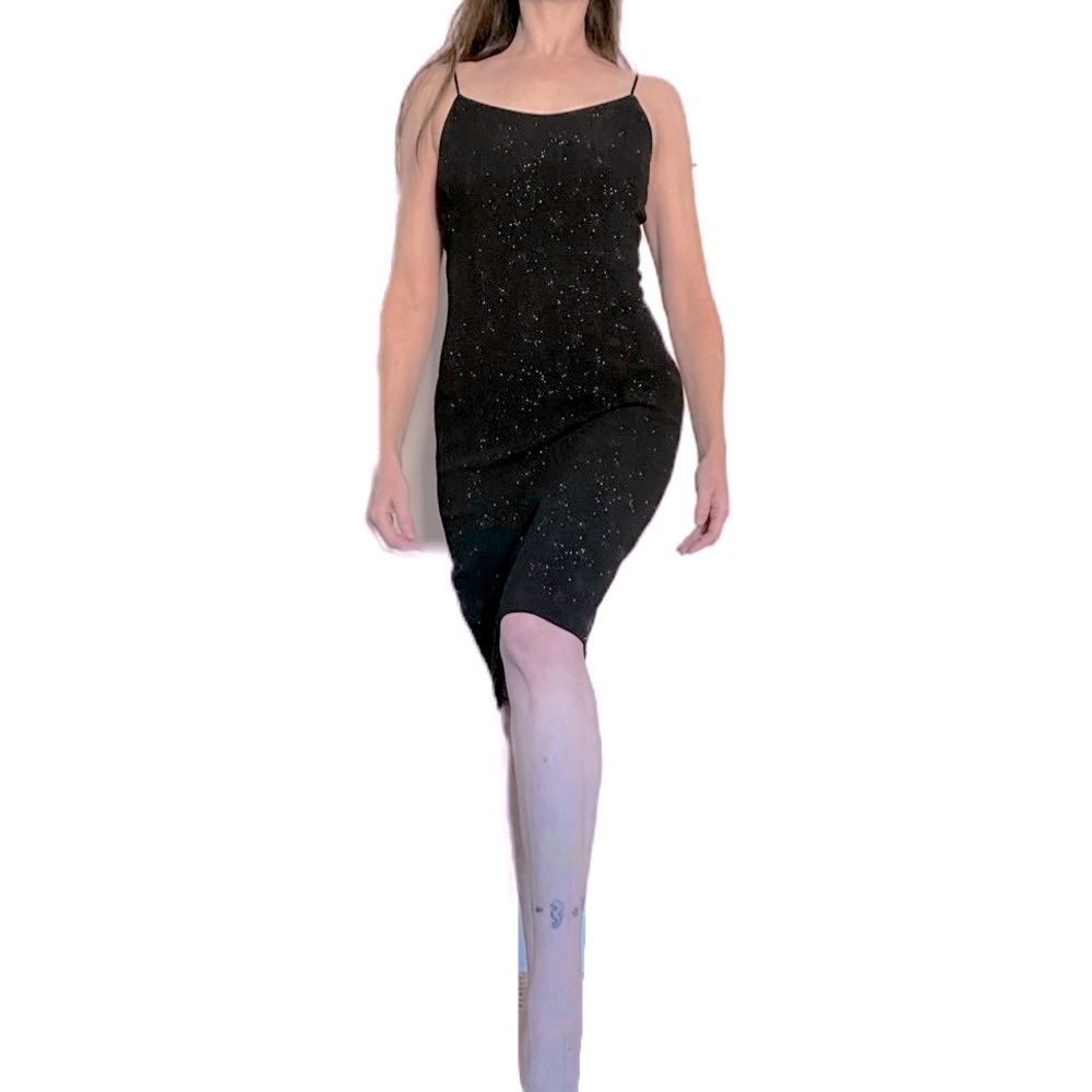 Vintage White House Black Market black 4 dress